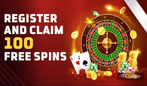 REGISTER AND CLAIM 100 FREE SPINS